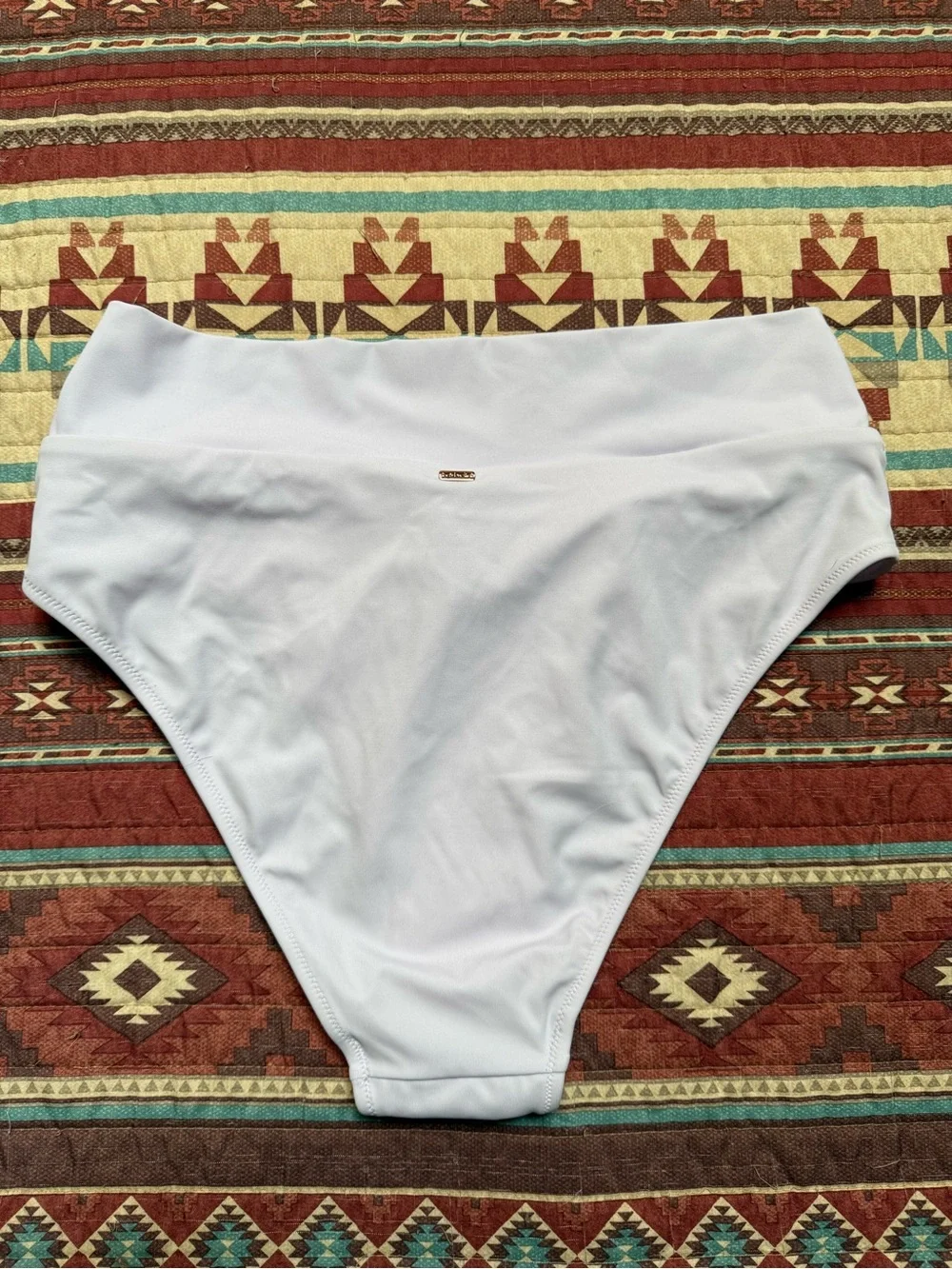 NWT PINK Victoria's Secret Light Lavender High-Waist Bikini Bottom size large